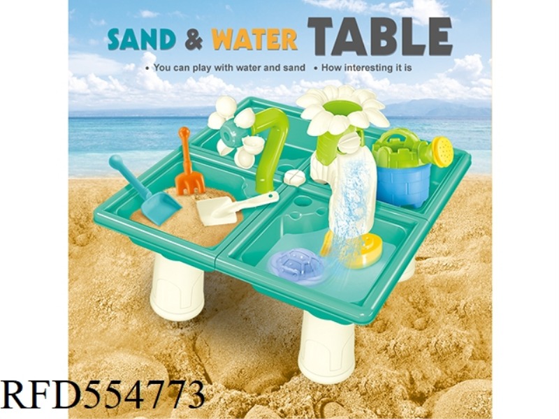 13-PIECE BEACH TABLE SET