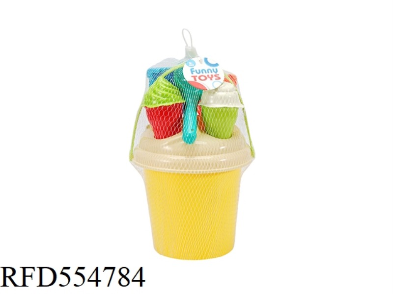 7 PIECE ICE CREAM BEACH SET