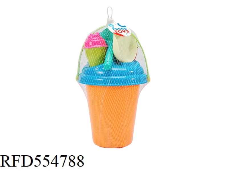7 PIECE ICE CREAM BEACH SET