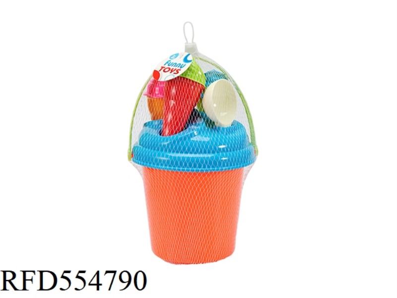6 PIECE ICE CREAM BEACH SET