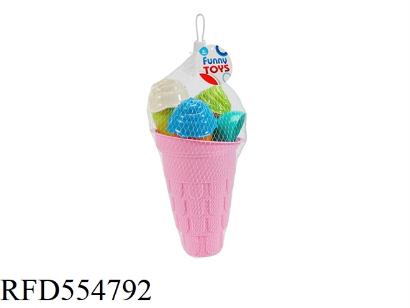 5 PIECE ICE CREAM SET