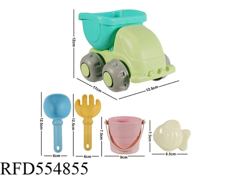 STRAW 5-PIECE ATV SET