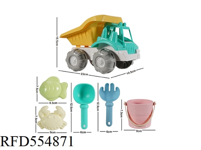 STRAW 6-PIECE ATV SET