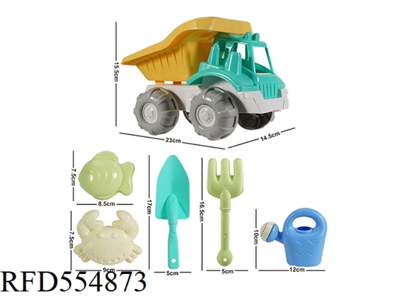 STRAW 6-PIECE ATV SET