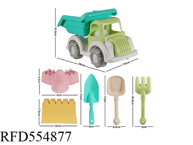 STRAW 6-PIECE ATV SET