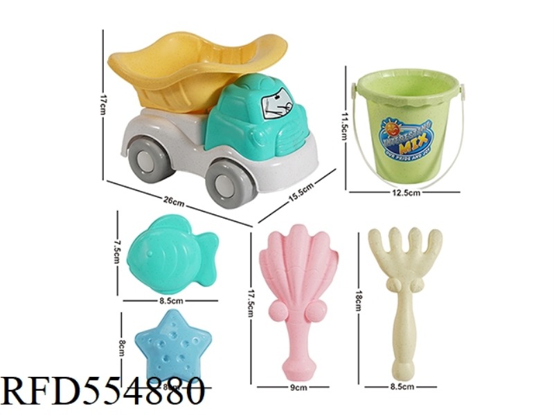 STRAW 6-PIECE ATV SET