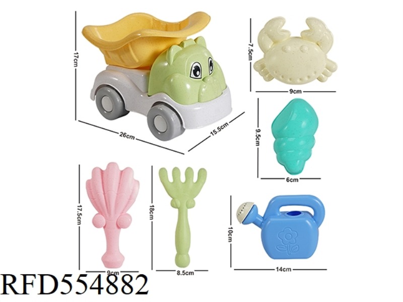 STRAW 6-PIECE ATV SET