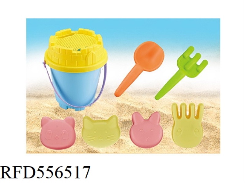 ANIMAL HEAD BEACH SET 7PCS