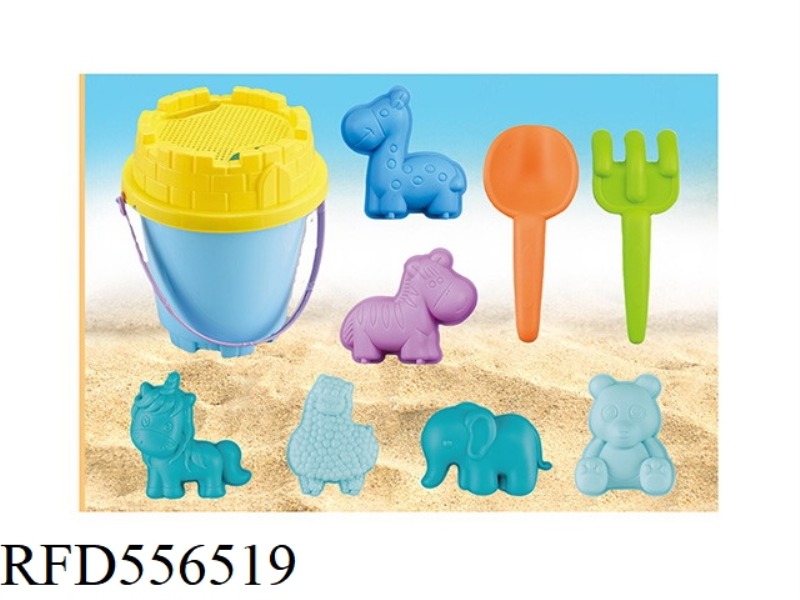 ANIMAL BEACH SET 9PCS