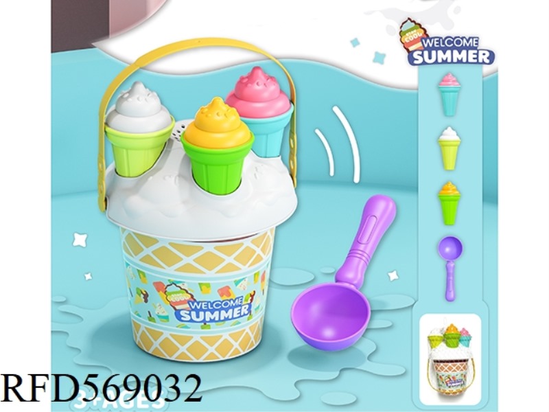 ICE CREAM BEACH BUCKET