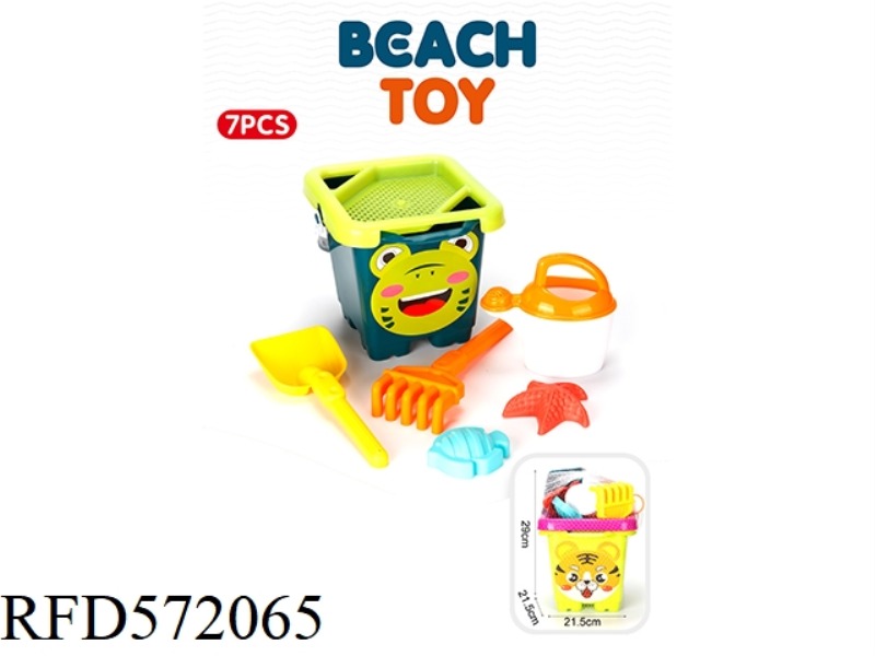 BEACH BUCKET 7-PIECE SET