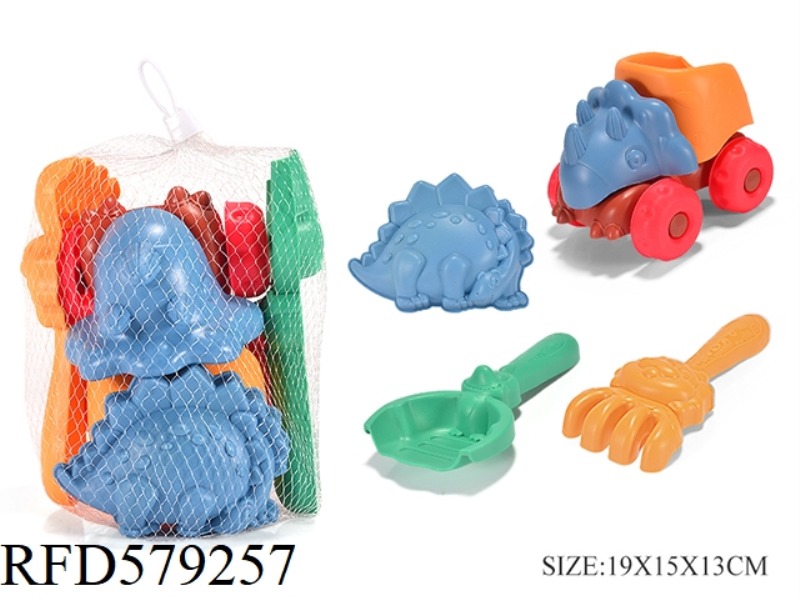 4PCS DINOSAUR CAR COMBINATION