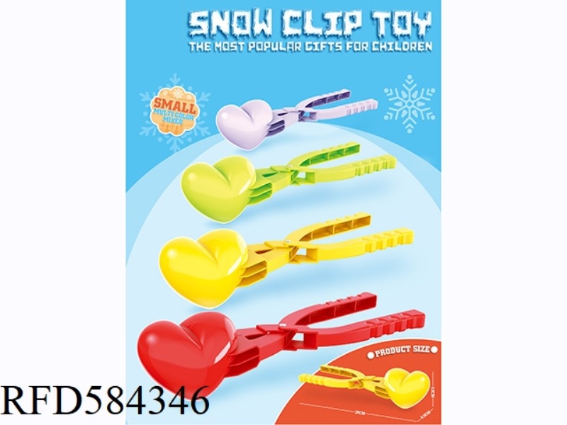 SMALL SNOW CLIP TOY