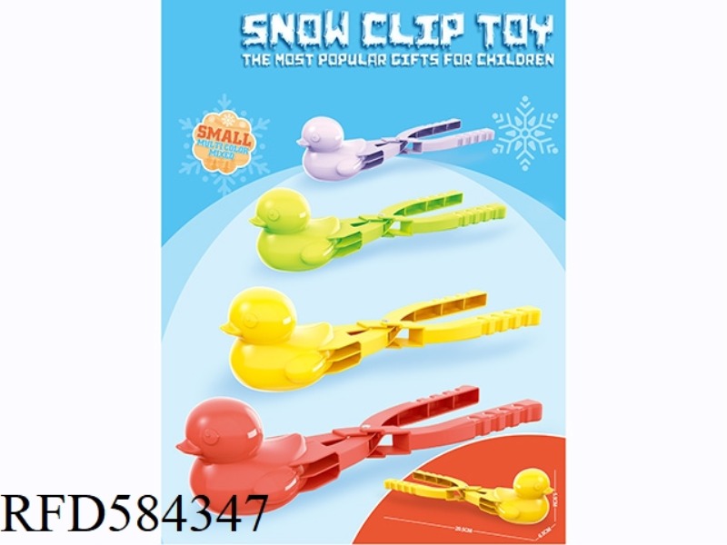 SMALL SNOW CLIP TOY