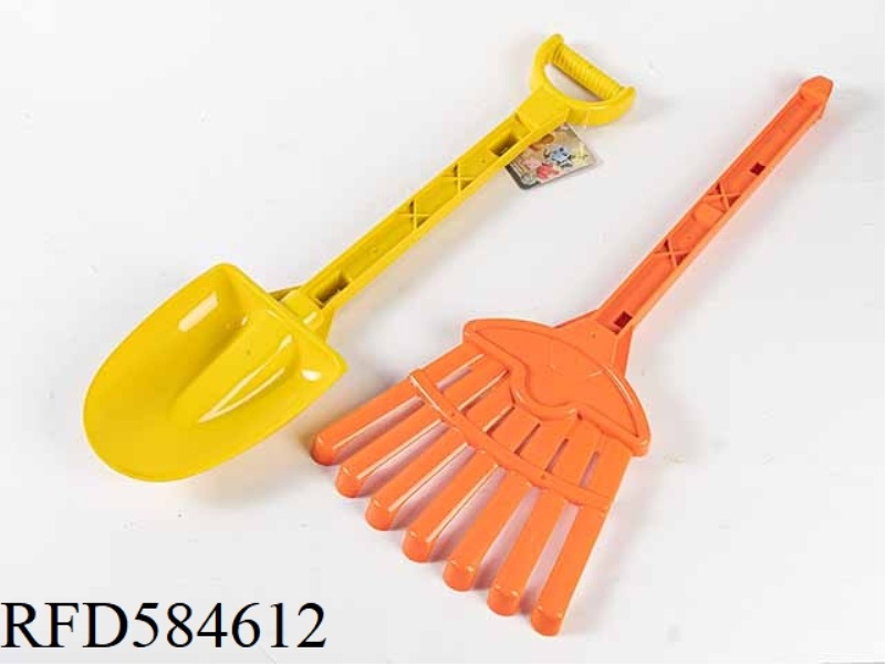 BEACH RAKE SHOVEL COMBINATION