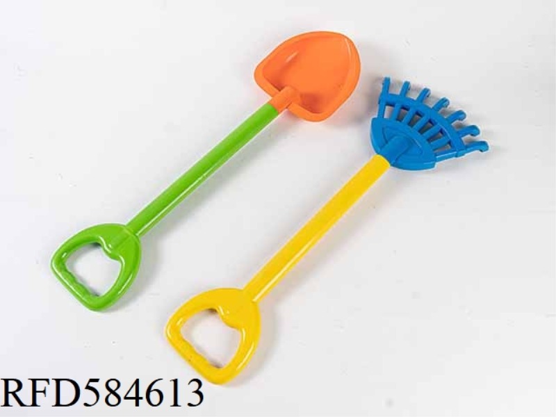 BEACH RAKE SHOVEL COMBINATION