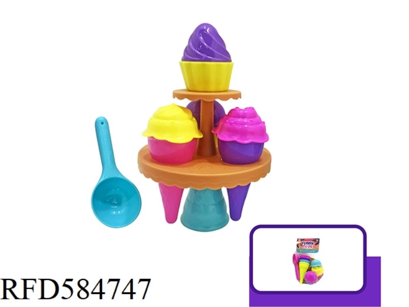 DOUBLE TRAY ICE CREAM SET