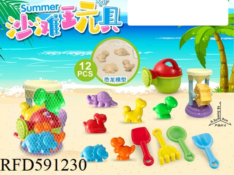 DINOSAUR ACCESSORIES PLUS SMALL HOURGLASS (12PCS)