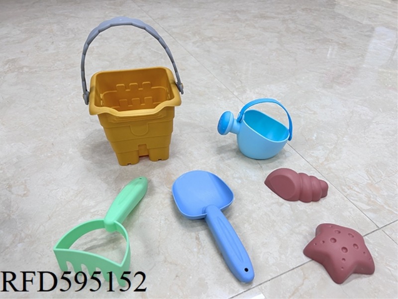 4PCS SOFT RUBBER SQUARE DRUM COMBINATION