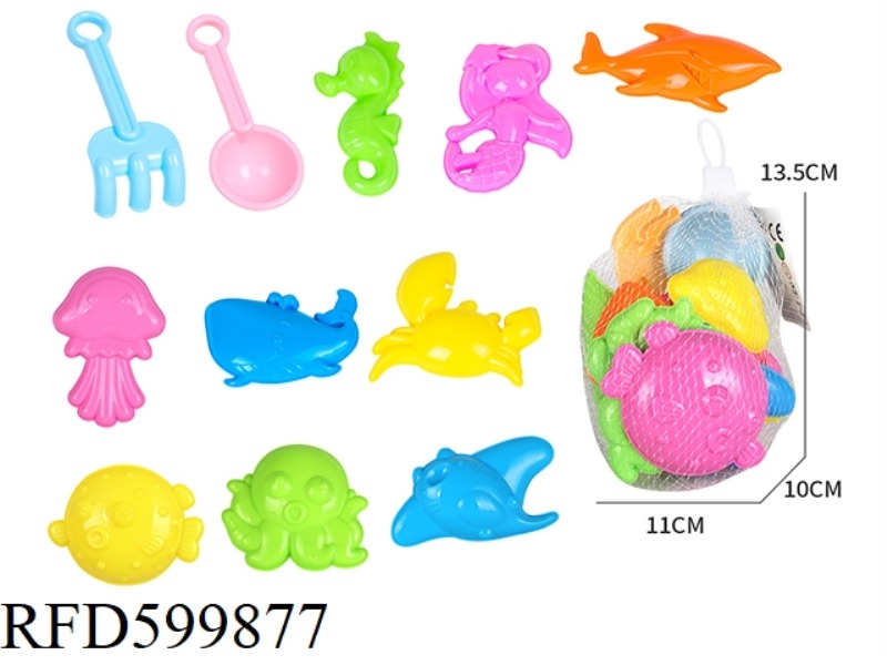 BEACH TOYS, MARINE ANIMAL SETS