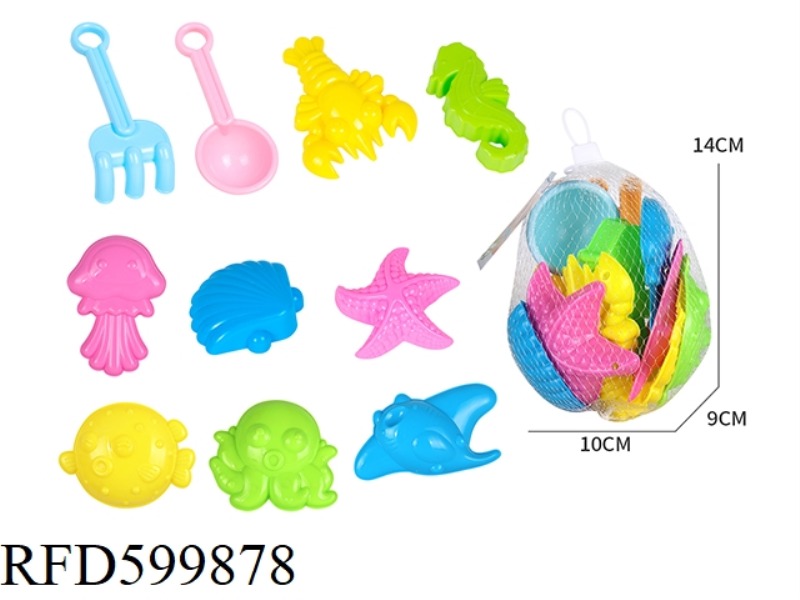 BEACH TOYS, MARINE ANIMAL SETS