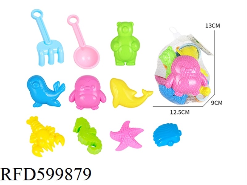 BEACH TOYS, MARINE ANIMAL SETS