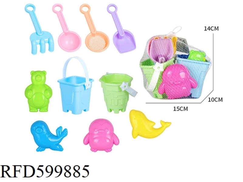 BEACH TOYS, POLAR ANIMAL SETS