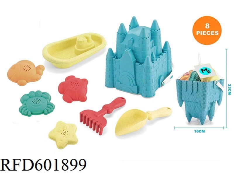 MAIGAN BEACH CASTLE BARRELS (8PCS)