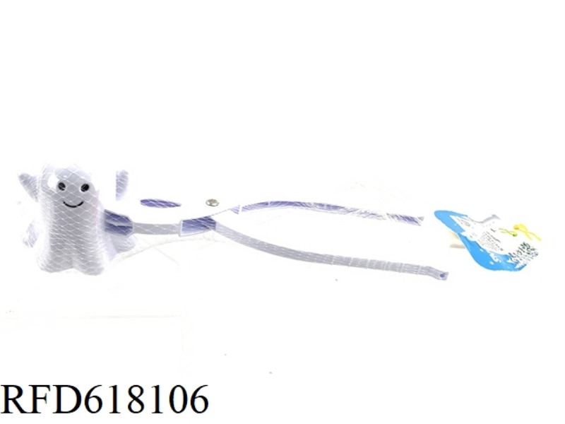HALLOWEEN SERIES GHOST SNOW CLIP