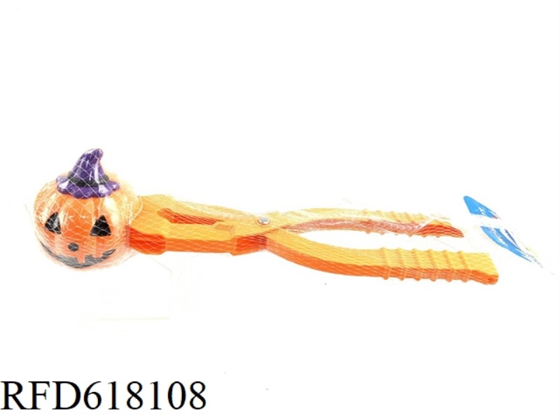 HALLOWEEN SERIES PUMPKIN SNOW CLIP