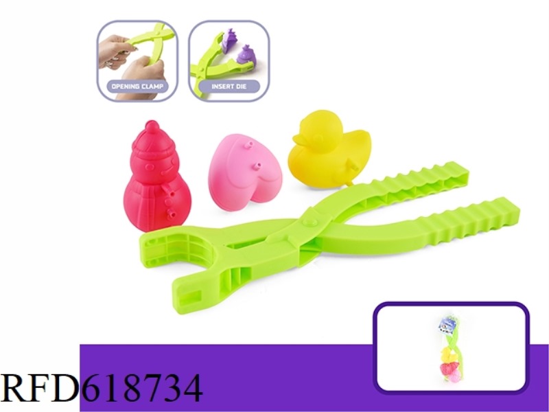 4PCS SNOW DUCK