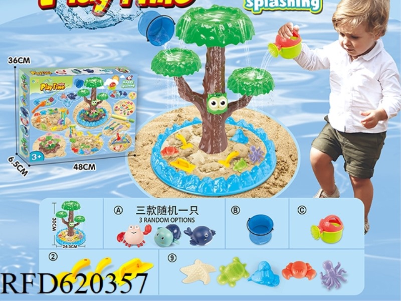 SPLASH BEACH TOYS AND UNDERWATER BEACH TOYS   17PCS