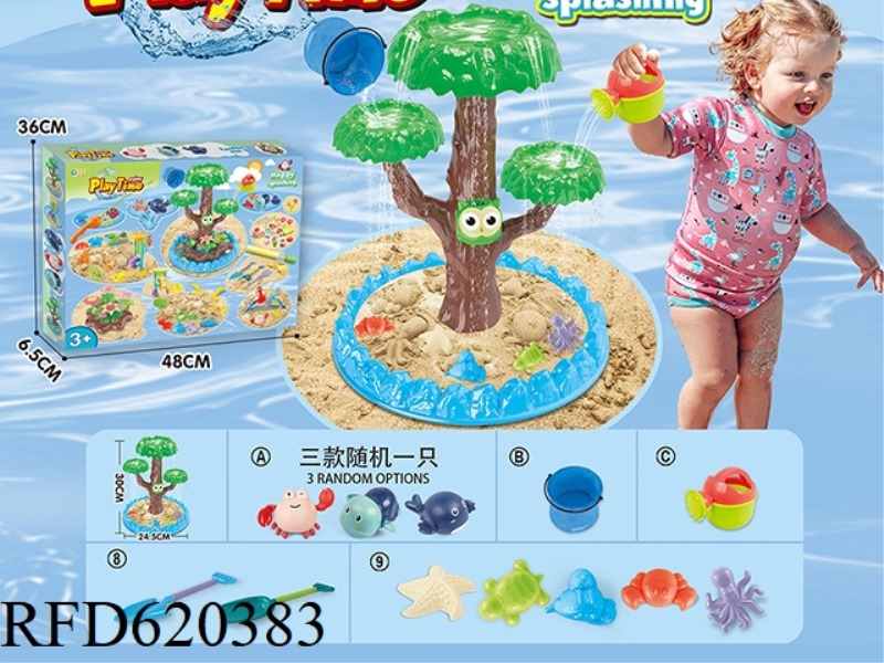 SPLASH BEACH TOYS AND UNDERWATER BEACH TOYS   16PCS