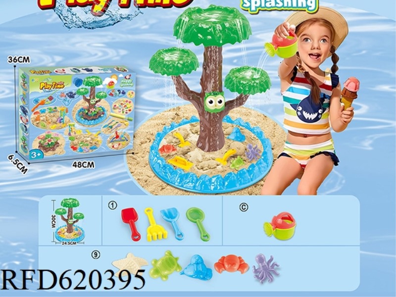 SPLASH BEACH TOYS AND DINOSAUR BEACH TOYS   16PCS