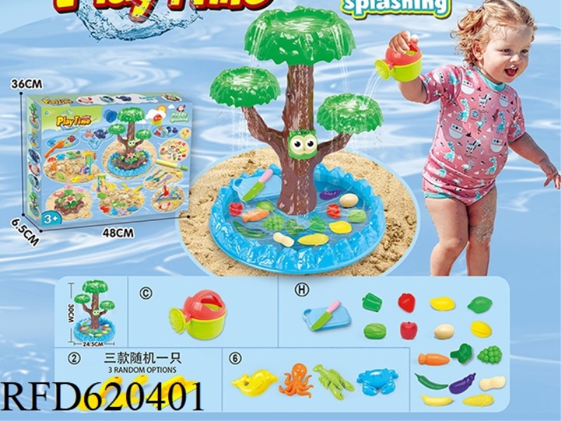 SPLASH BEACH TOYS AND FRUIT UNDERWATER BEACH TOYS   30PCS