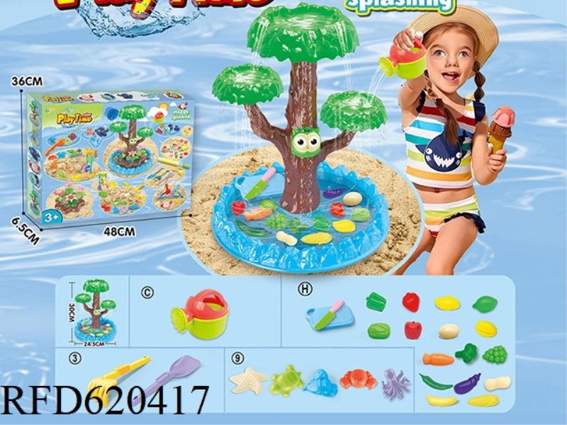 SPLASH BEACH TOYS AND FRUIT UNDERWATER BEACH TOYS   32PCS