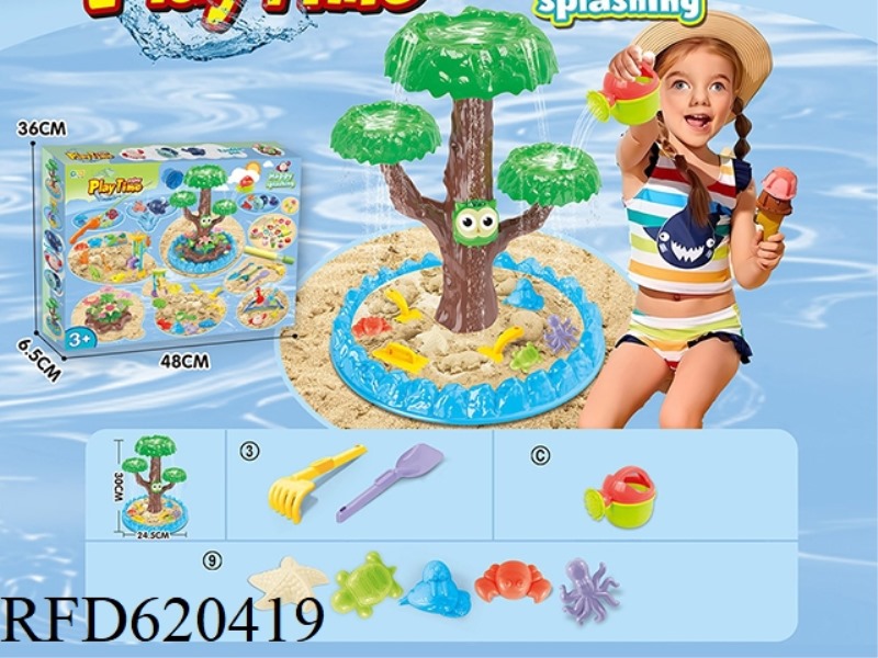 SPLASH BEACH TOYS AND UNDERWATER BEACH TOYS   14PCS