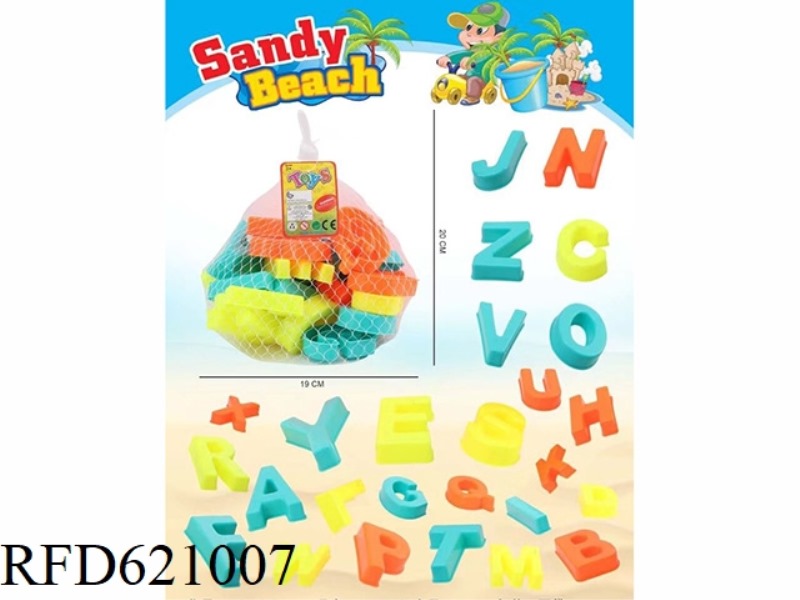 ABCD26 LETTERS 26PCS