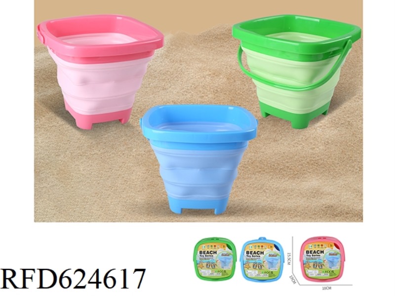 BEACH FOLDING BUCKET (1 PIECE)