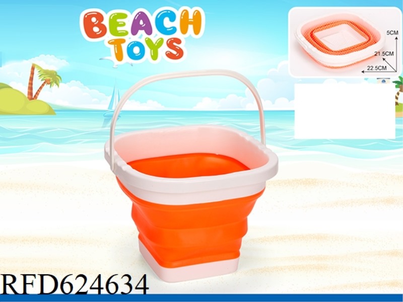 SQUARE FOLDING BUCKET 1 PIECE SET