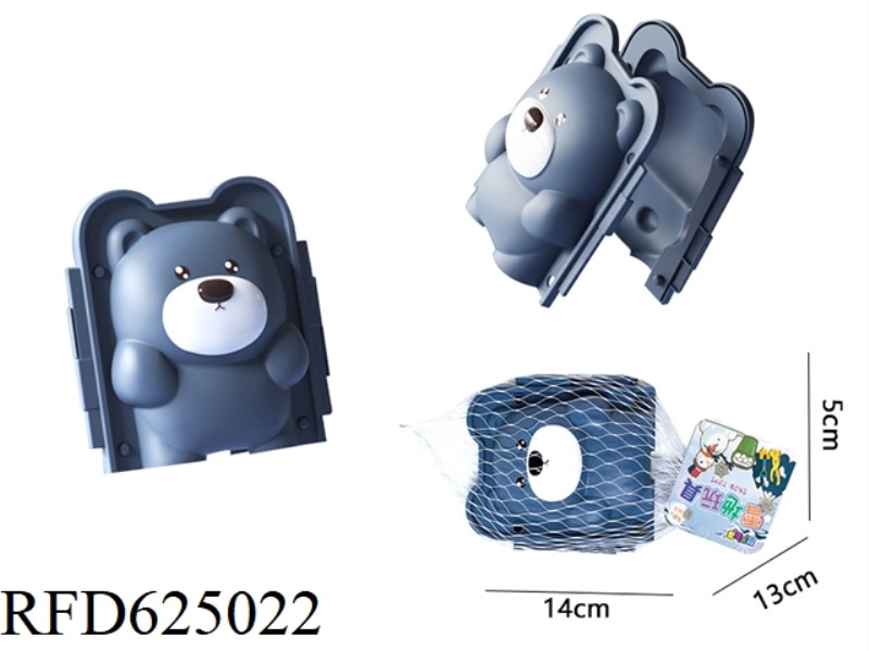BEAR SNOW CLIP FOR SNOW RESORT AND BEACH