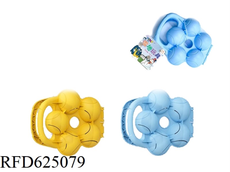 SNOW TOY 5 BALL SNOW CLIP