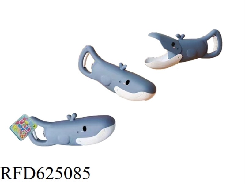 TOY WHALE SNOW CLIP ON SNOW