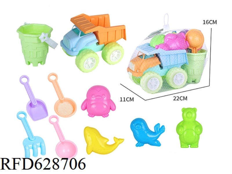 ATV TOOLS OCEAN SAND MOLD SET 10PCS