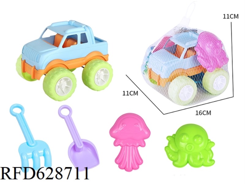 ATV TOOLS OCEAN SAND MOLD SET 5PCS