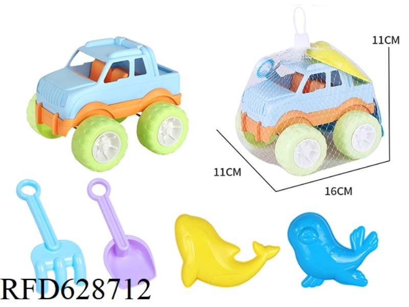 ATV TOOLS OCEAN SAND MOLD SET 5PCS
