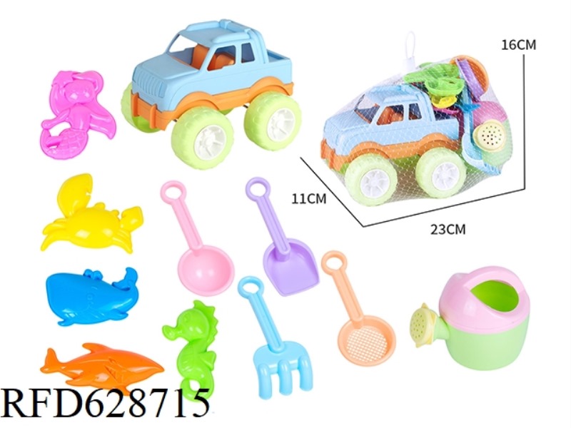 ATV KETTLE TOOL OCEAN SAND MOLD SET 11PCS