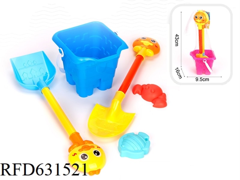 5-PIECE MEDIUM-SIZED BUCKET SET