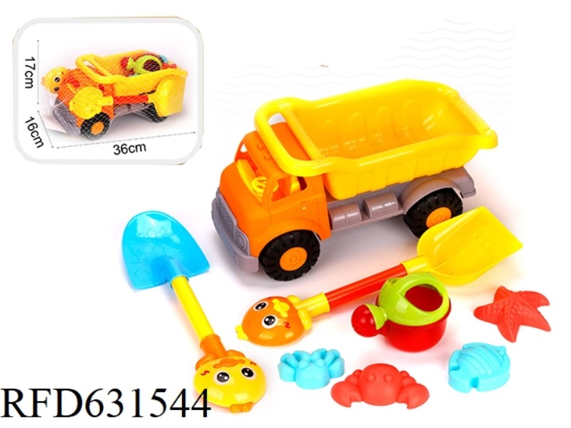 8-PIECE SET OF LARGE BEACH BUGGY