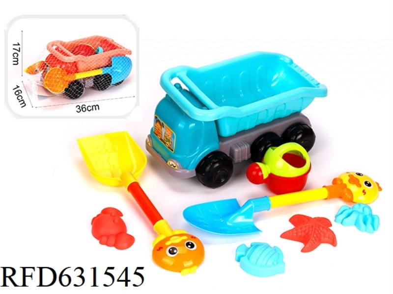 8-PIECE SET OF LARGE BEACH BUGGY